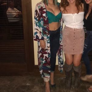 Floral jacket/ kimono